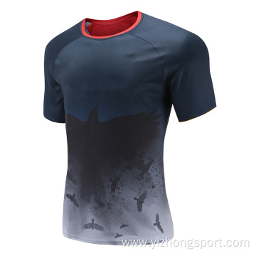 Mens Dry Fit Rugby Wear T Shirt